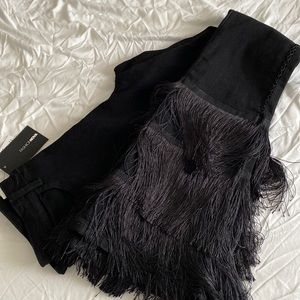 Juniors flair cowgirl black pants